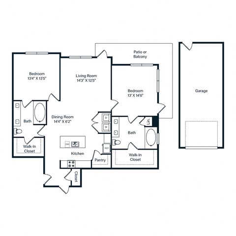 Reveal Lake Ridge B4 floorplan